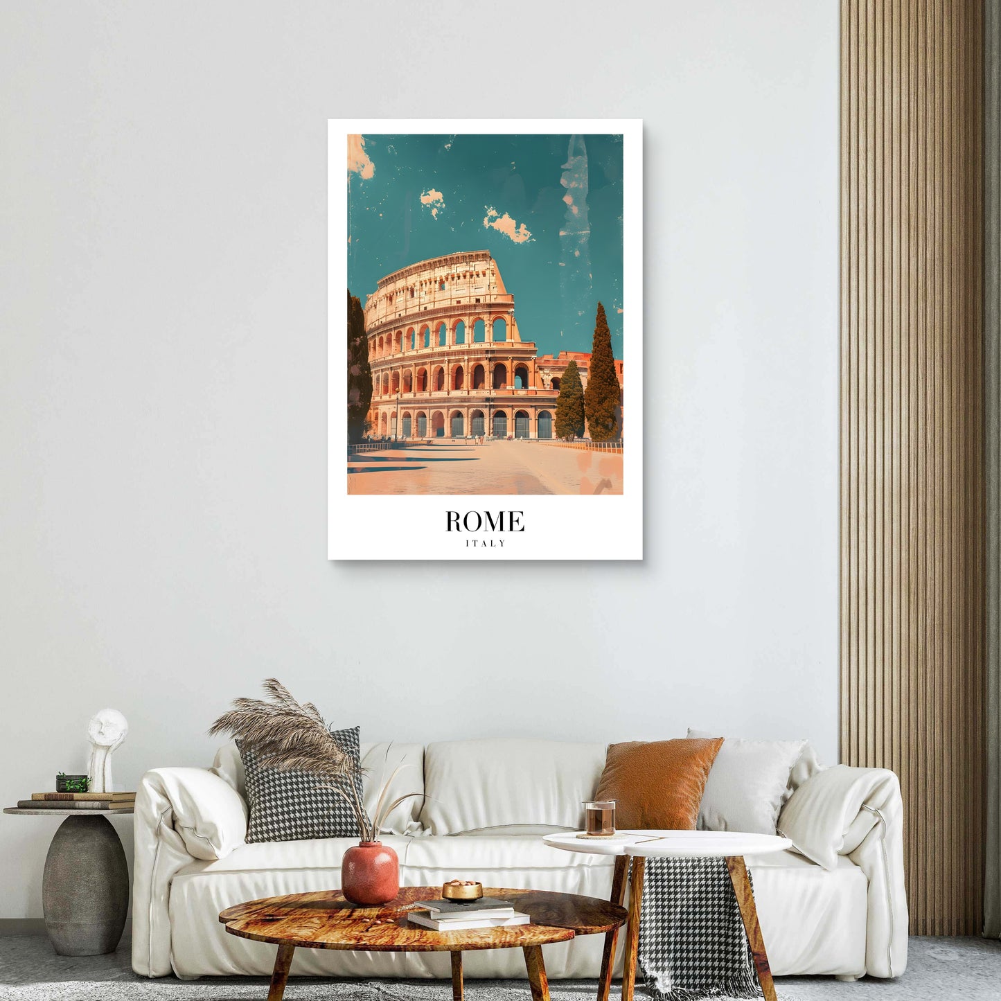Roman Glow Canvas Painting
