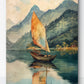 Quiet Sail Canvas Painting