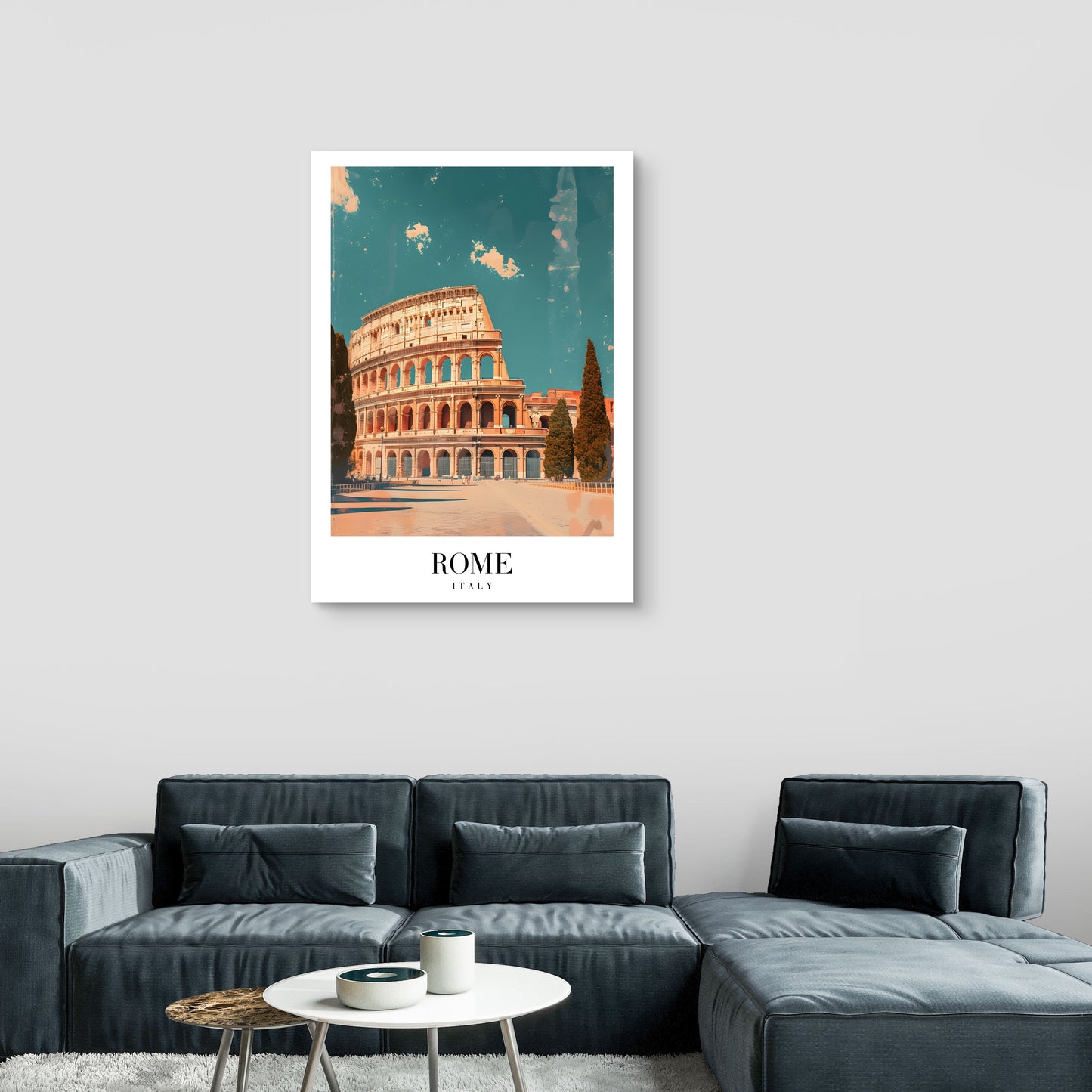 Roman Glow Canvas Painting