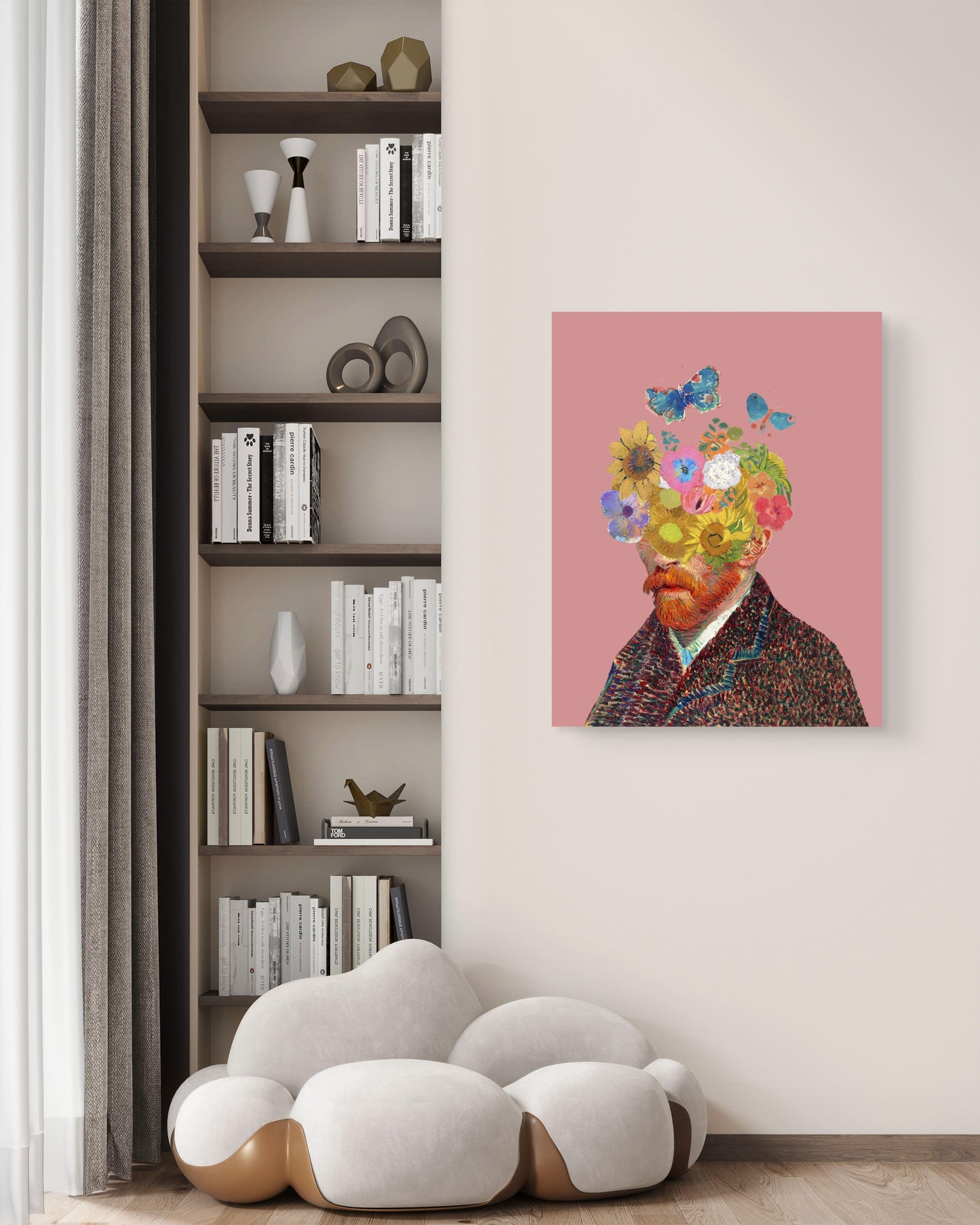 Floral Mind Canvas Painting