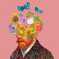 Floral Mind Canvas Painting