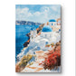 Santorini, Greece Canvas Painting