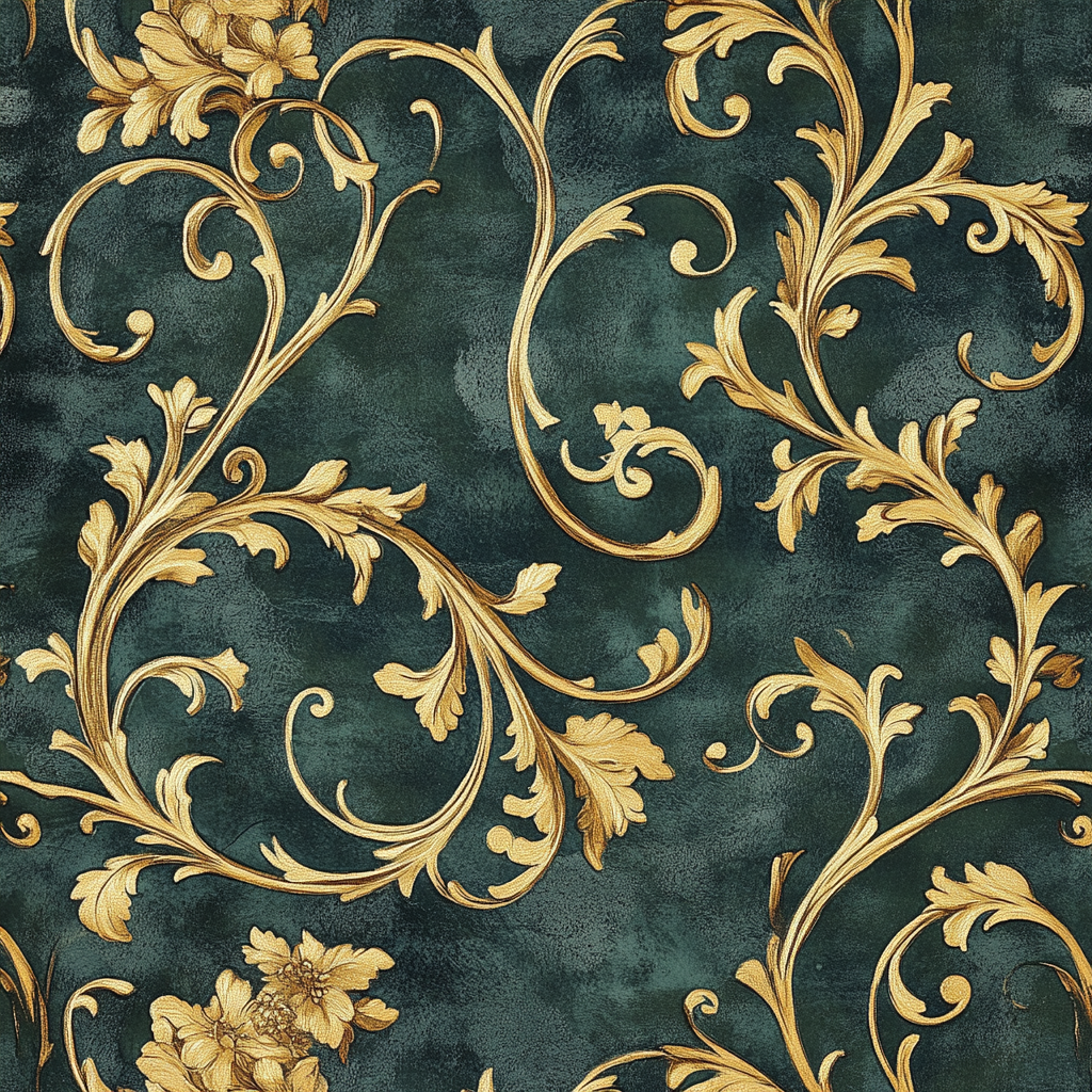 Baroque Opulence 001 Wallpaper