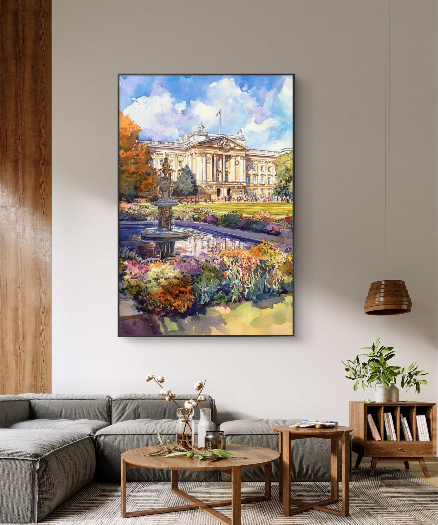 Buckingham Palace Canvas Painting