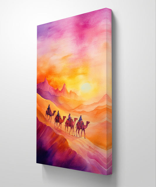 Caravan of Dreams Canvas Painting