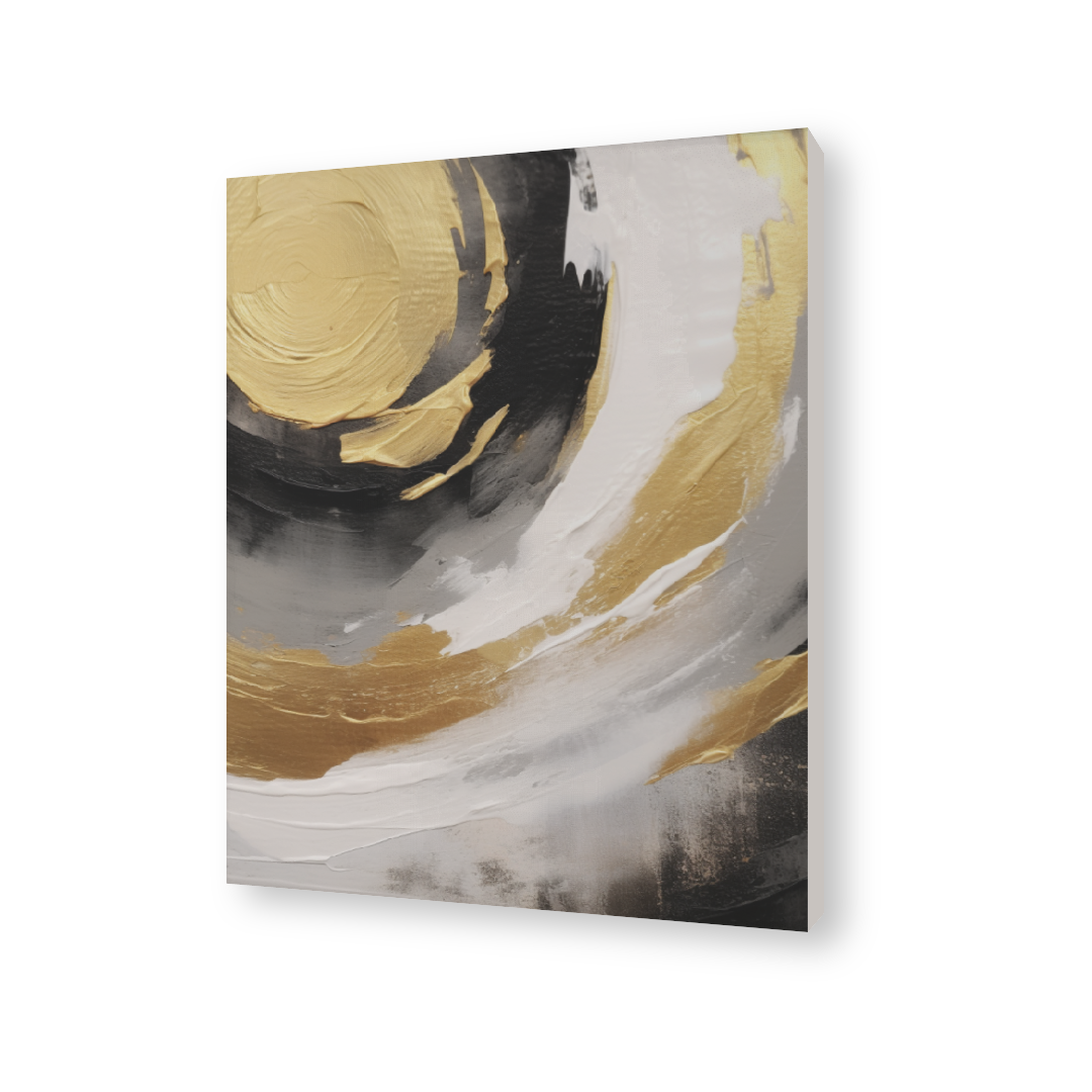 Acrylic metal abstract painting in vibrant colors, ideal for modern home decor. Perfect wall art painting for trendy spaces. Explore more canvas paintings and options at The Genie Art.