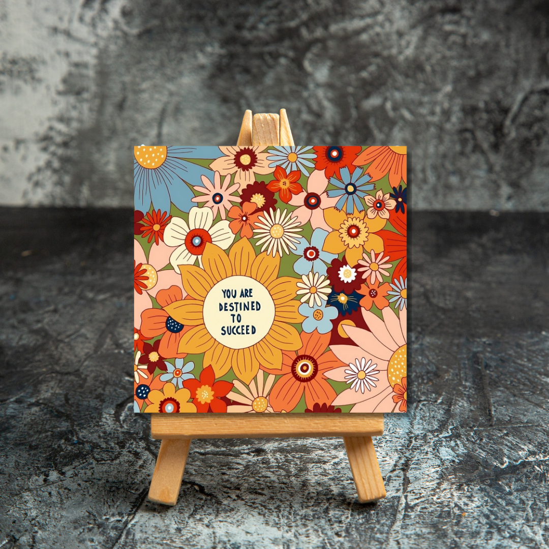 Floral Victory Canvas Frames