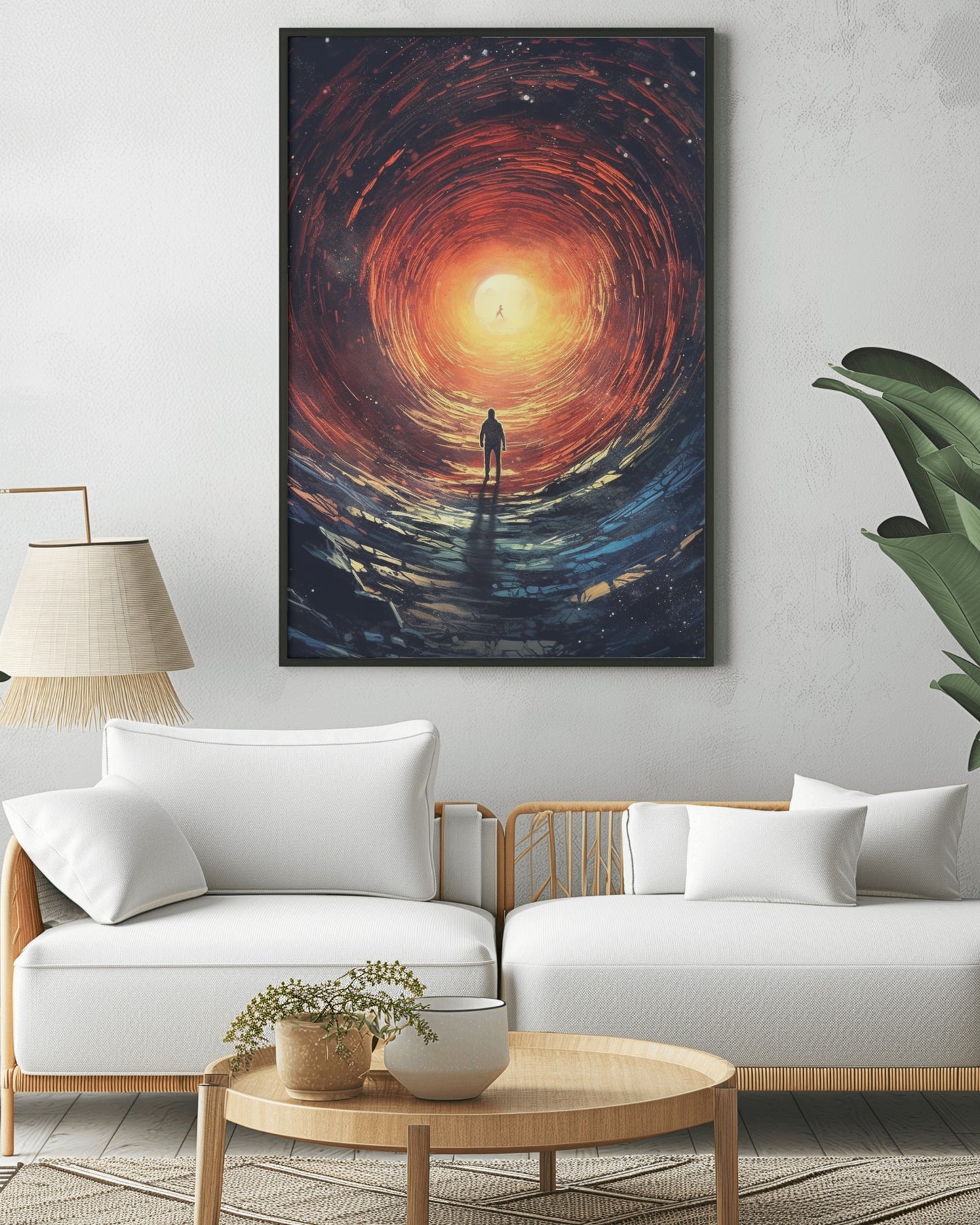 Outer Space Adventure  Canvas Painting