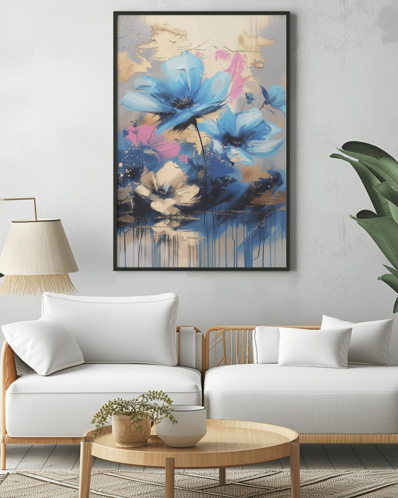 Floral Symphony Canvas Painting