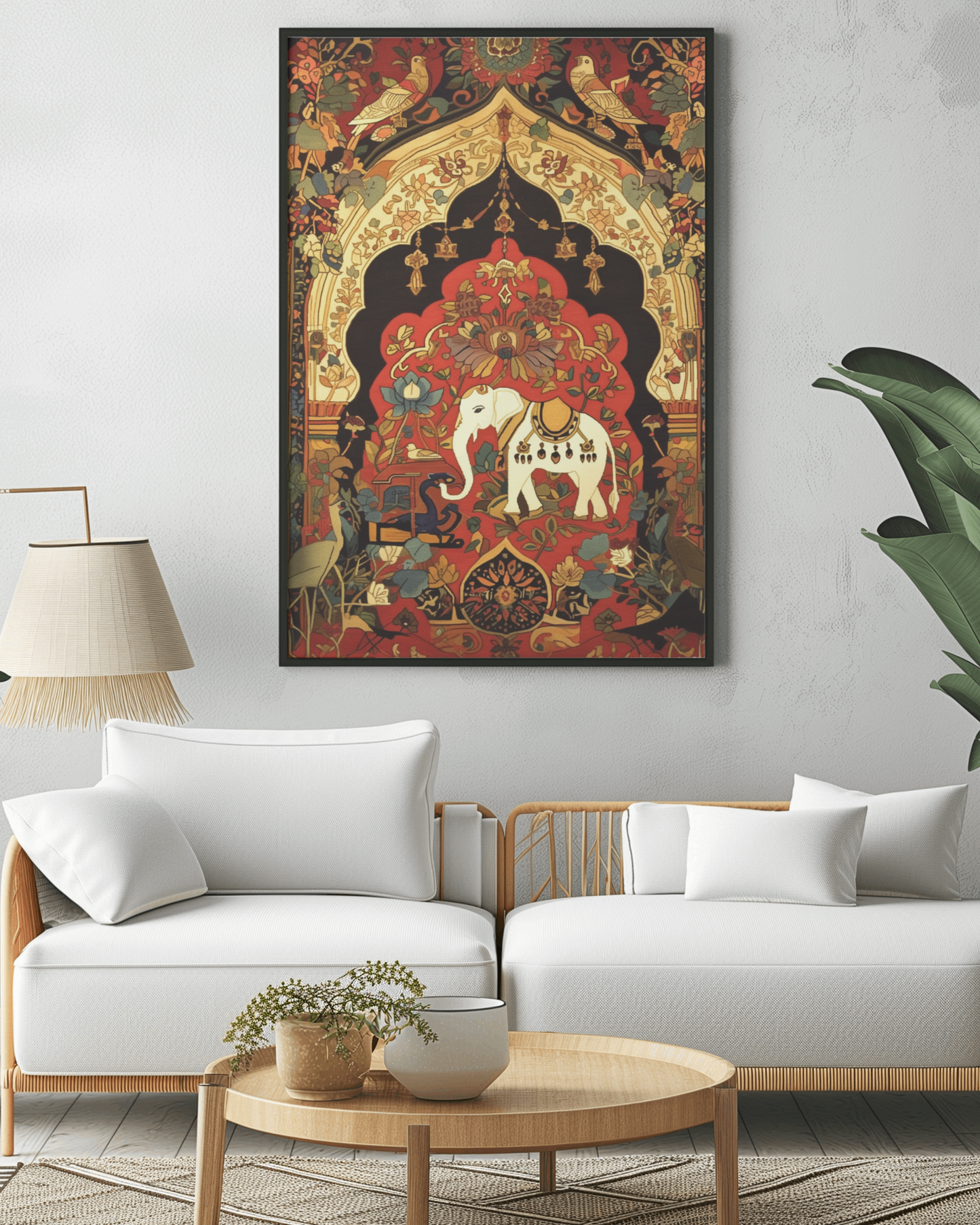 Majestic indian beauty Canvas Painting