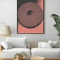 Round and round Canvas Painting