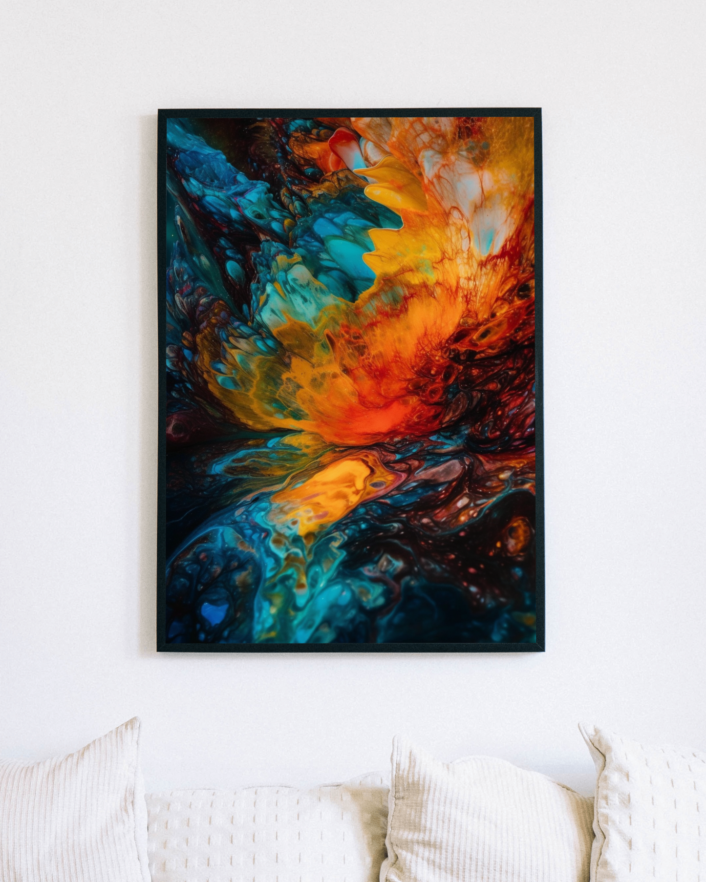 Color Fantasy Canvas Painting