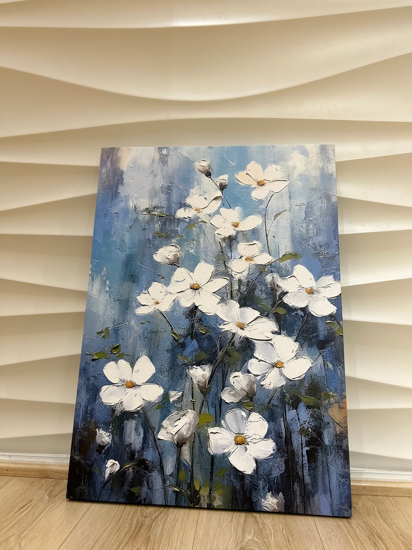 Vibrant Lilies Canvas Painting