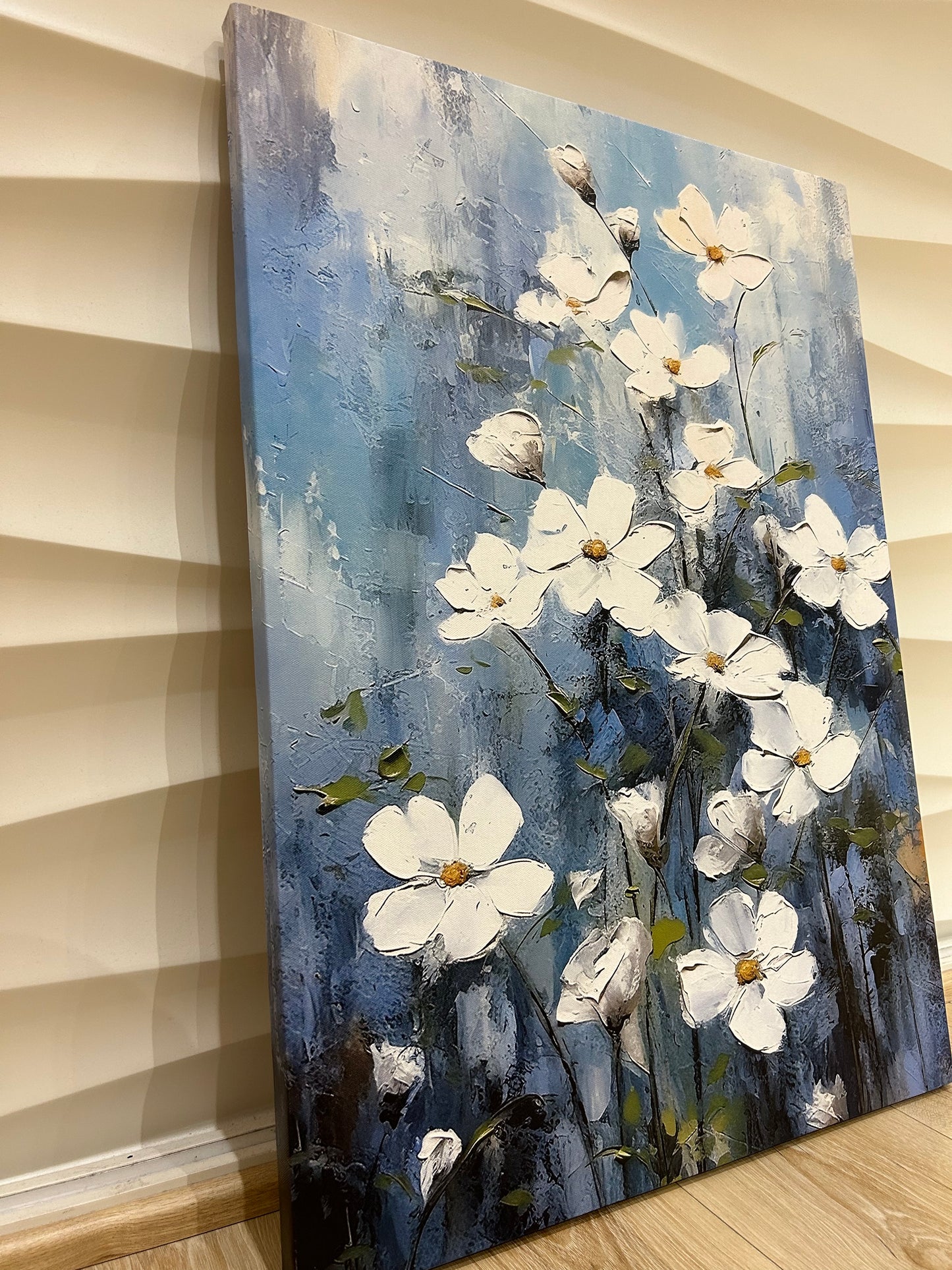 Vibrant Lilies Canvas Painting