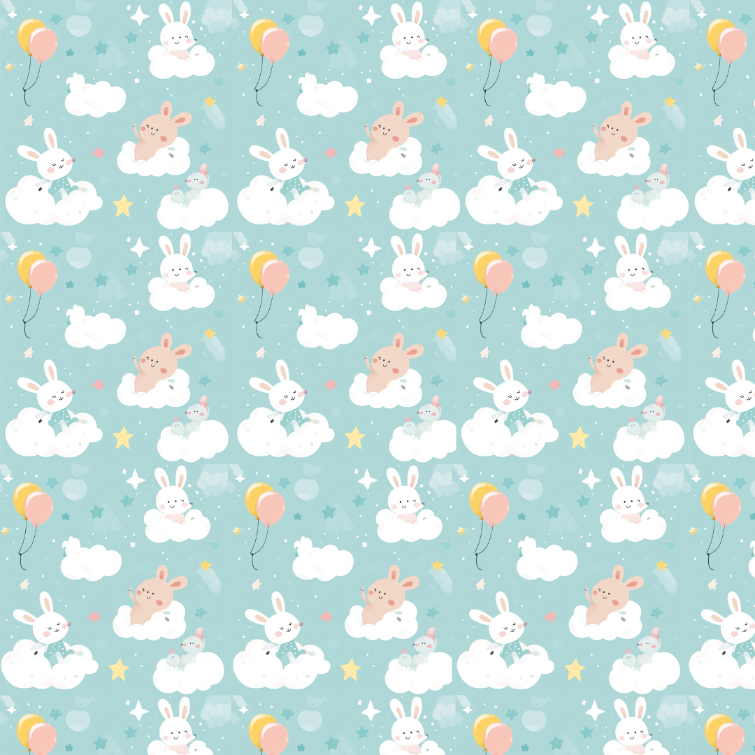 Cloudland Friends Wallpaper