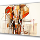 Mystic Elephant - 002 Canvas Painting