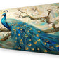 Peacock Dreams Canvas Painting