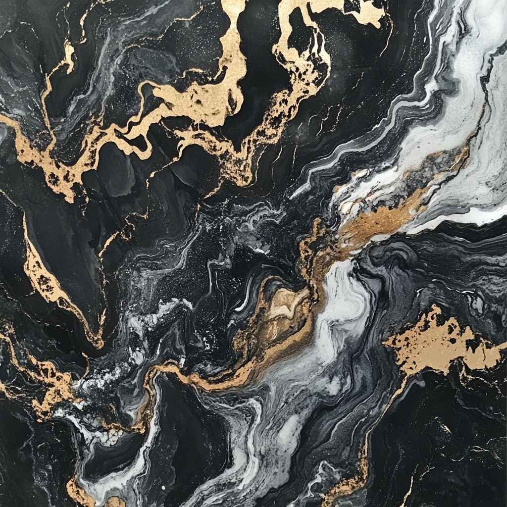 Metallic Infusion Marble Wallpaper