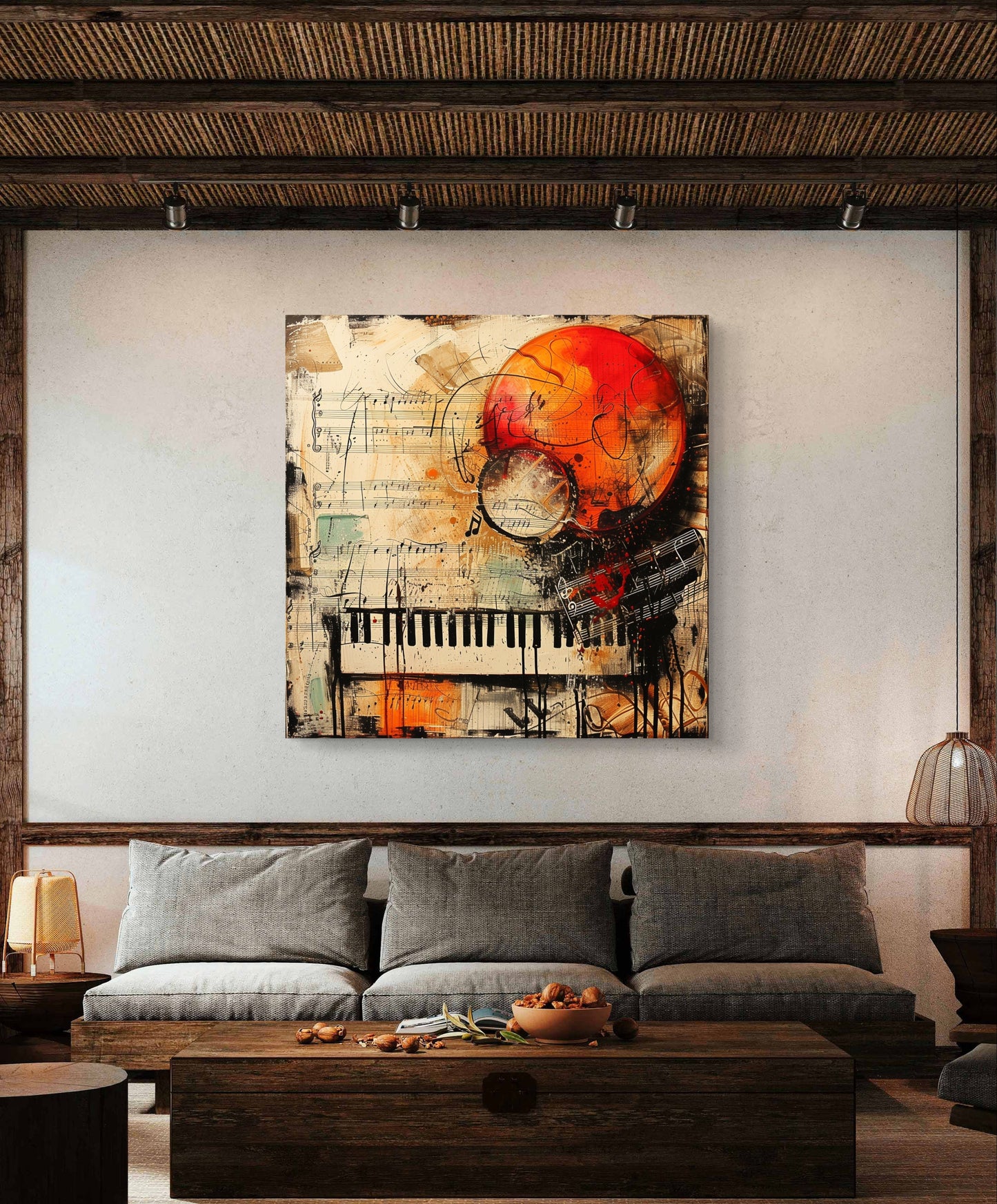 musical blend Canvas Painting