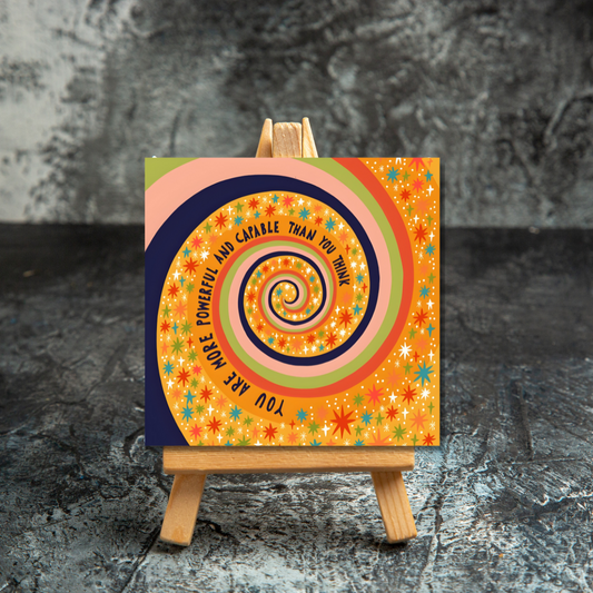 Playful Circles Canvas Frames