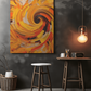 Electric Sun Canvas Painting