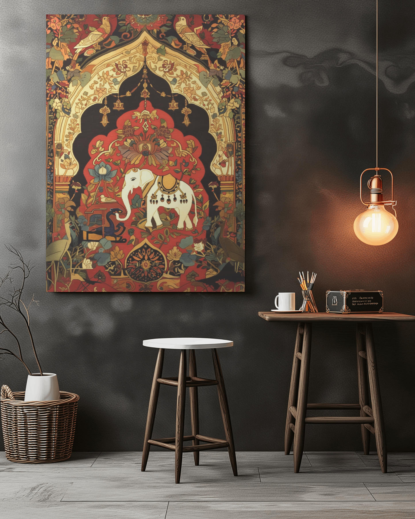 Majestic indian beauty Canvas Painting