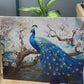 Peacock Dreams Canvas Painting