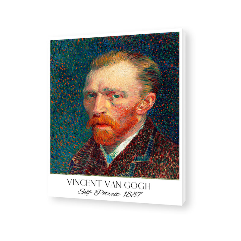 Vincent Van Gogh - Self Portrait Canvas Painting