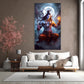Powerful Lord Shiva Canvas Painting