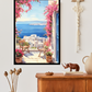 Spring in Santorini - 003 Canvas Painting