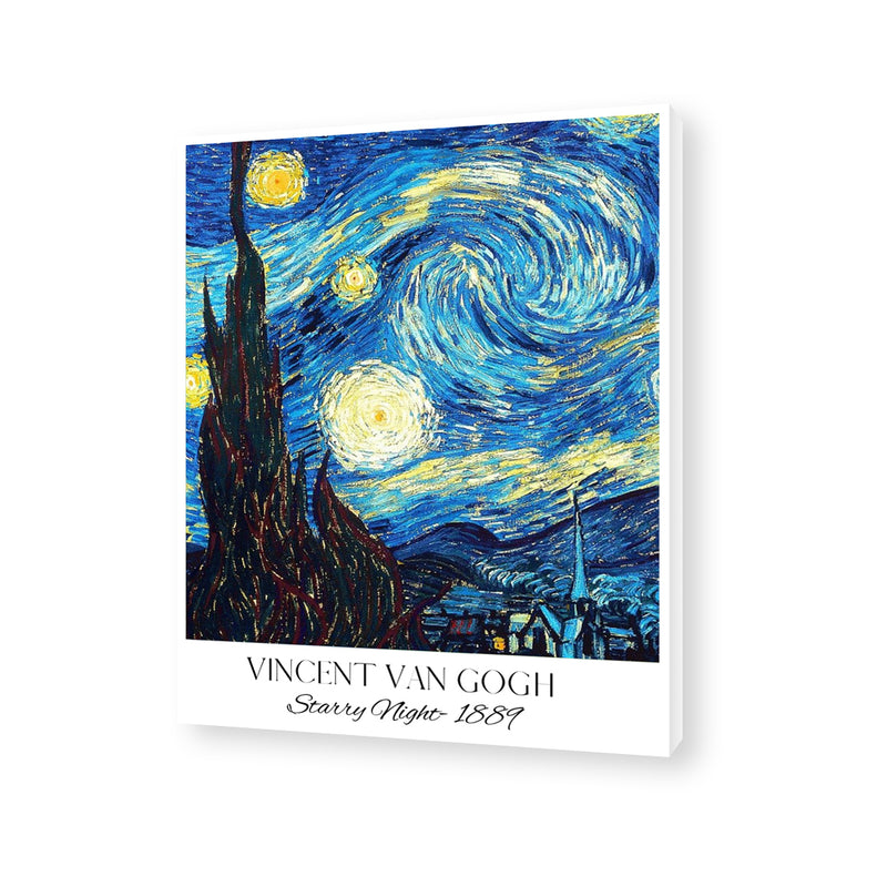 Vincent Van Gogh - Starry Night Canvas Painting