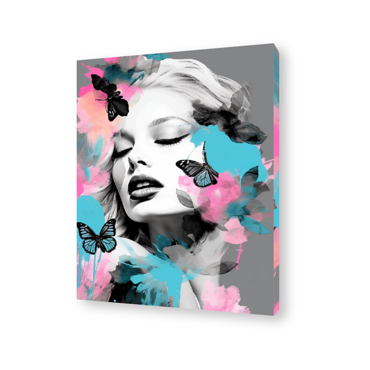 The Butterfly Girl canvas Painting