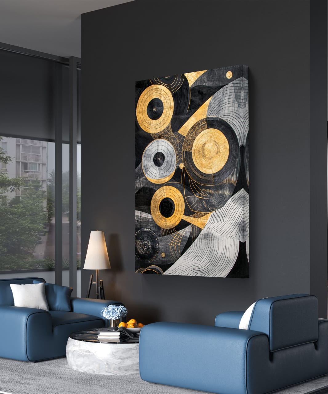 Time and Space 001 Canvas Painting