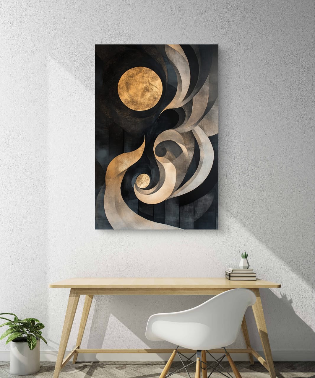 time and space 002 Canvas Painting