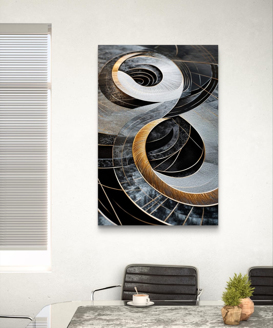 time and space 003 Canvas Painting