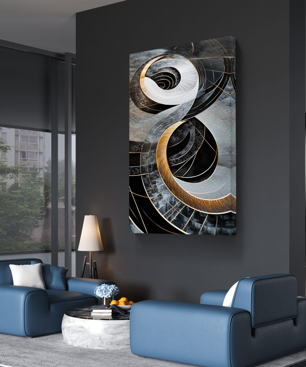 time and space 003 Canvas Painting