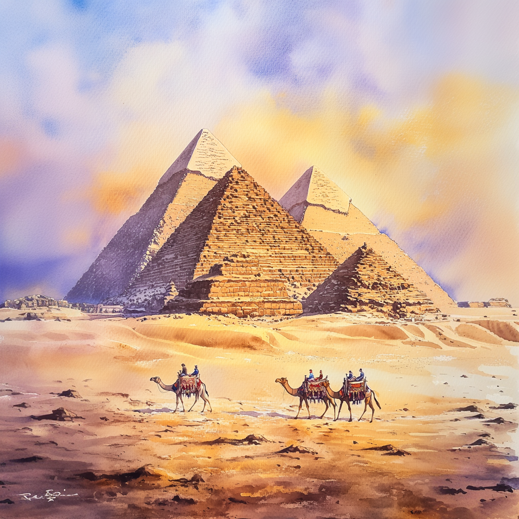 Pyramids Of Giza Wallpaper