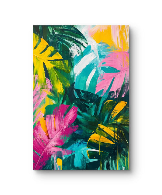 tropical pop 001  Canvas Painting