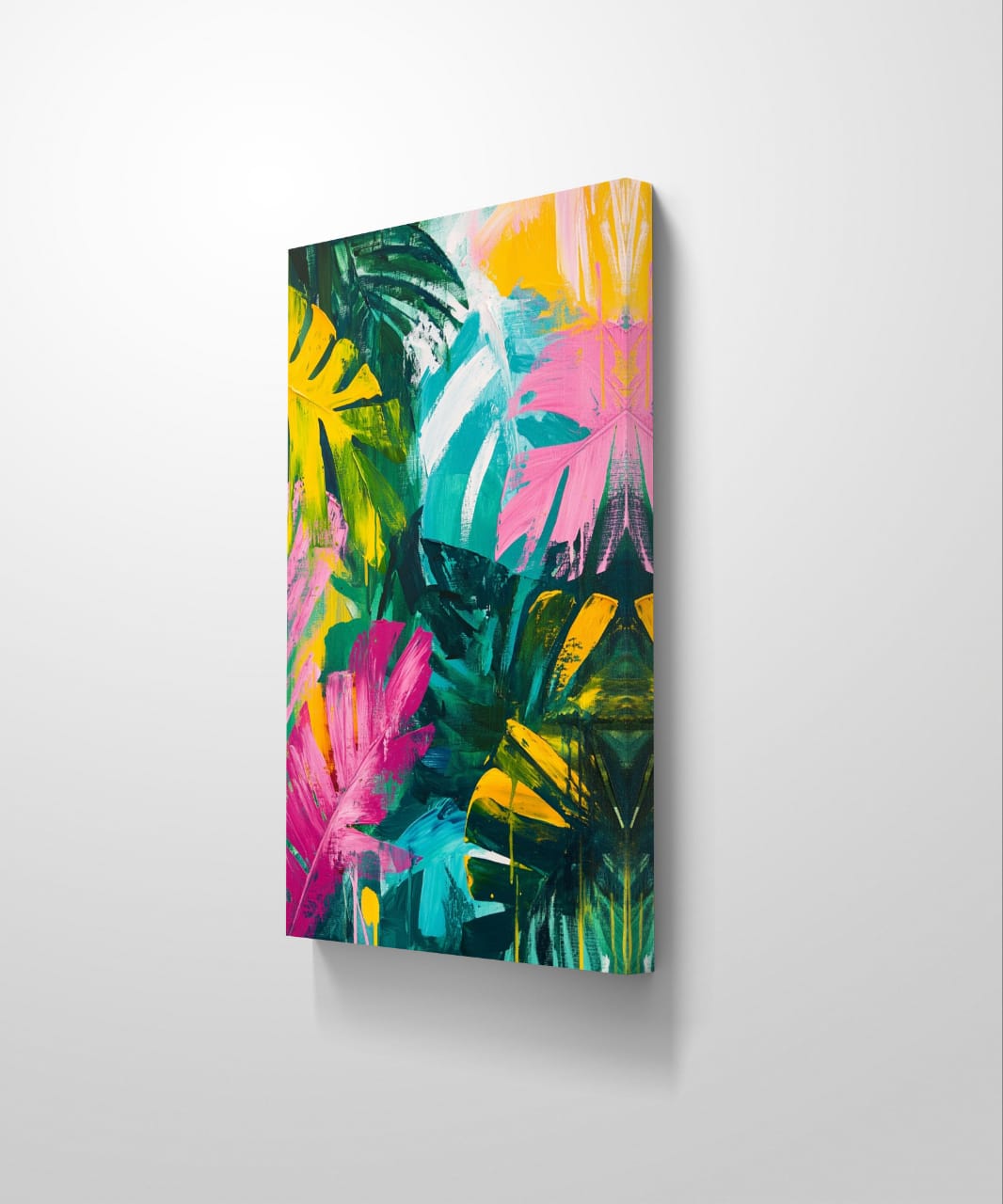 tropical pop 001  Canvas Painting