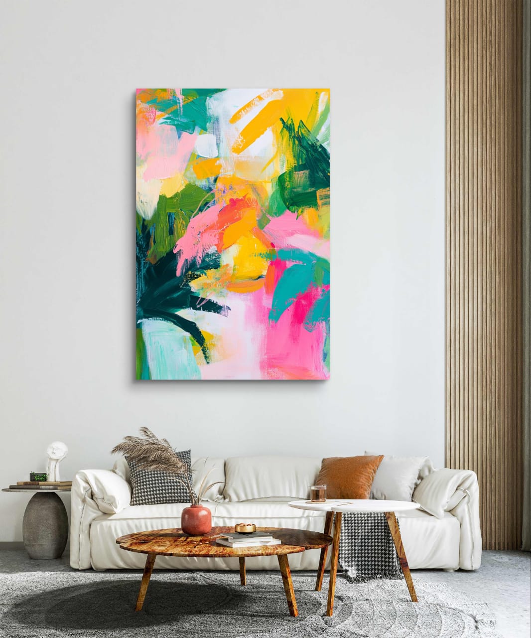 tropical pop 002 Canvas Painting