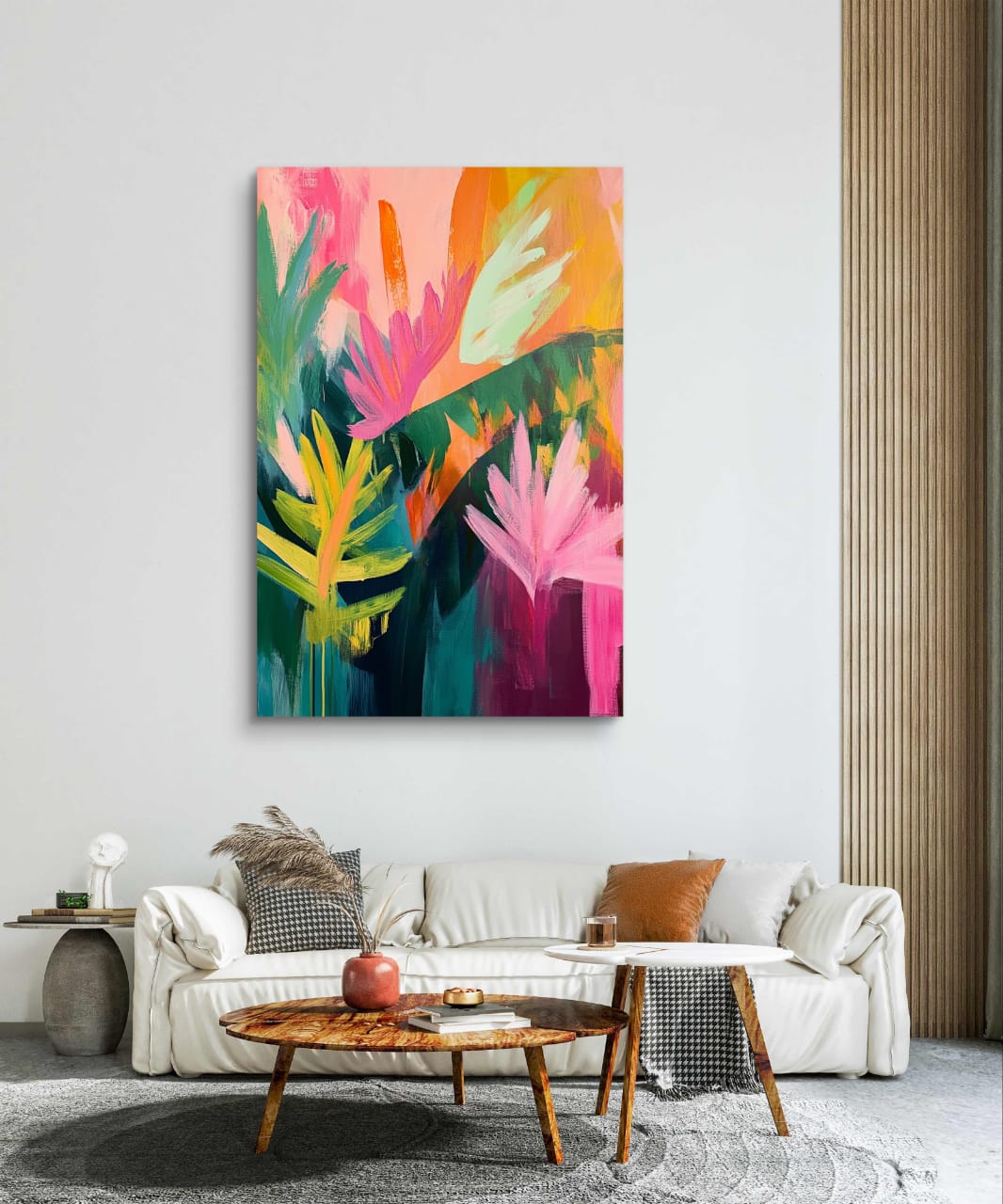 tropical pop 003 Canvas Painting