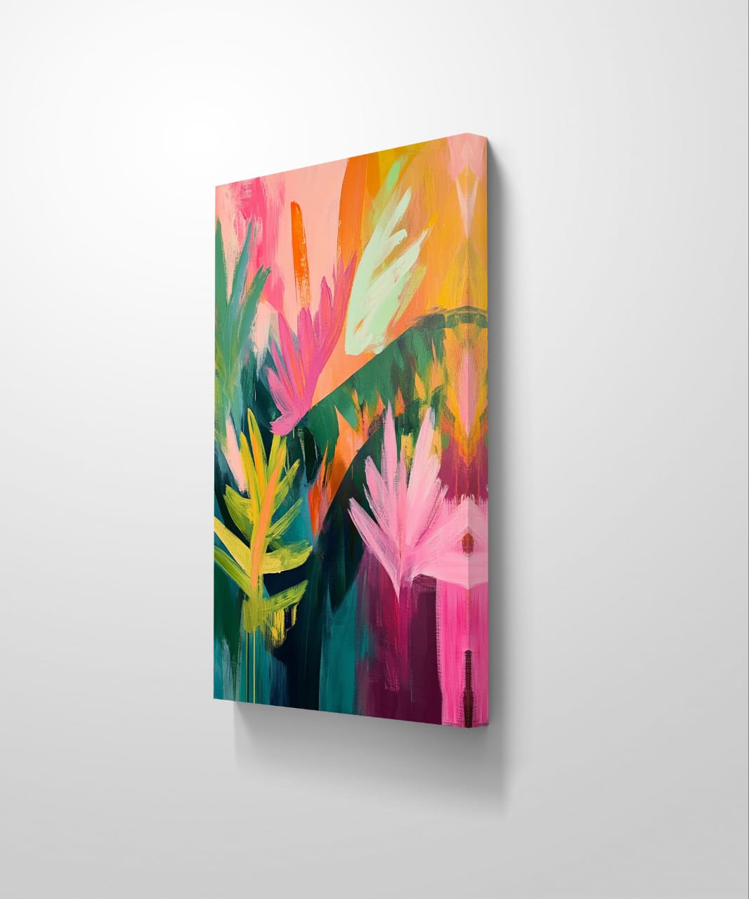 tropical pop 003 Canvas Painting