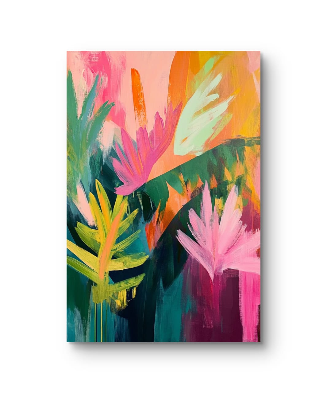 tropical pop 003 Canvas Painting