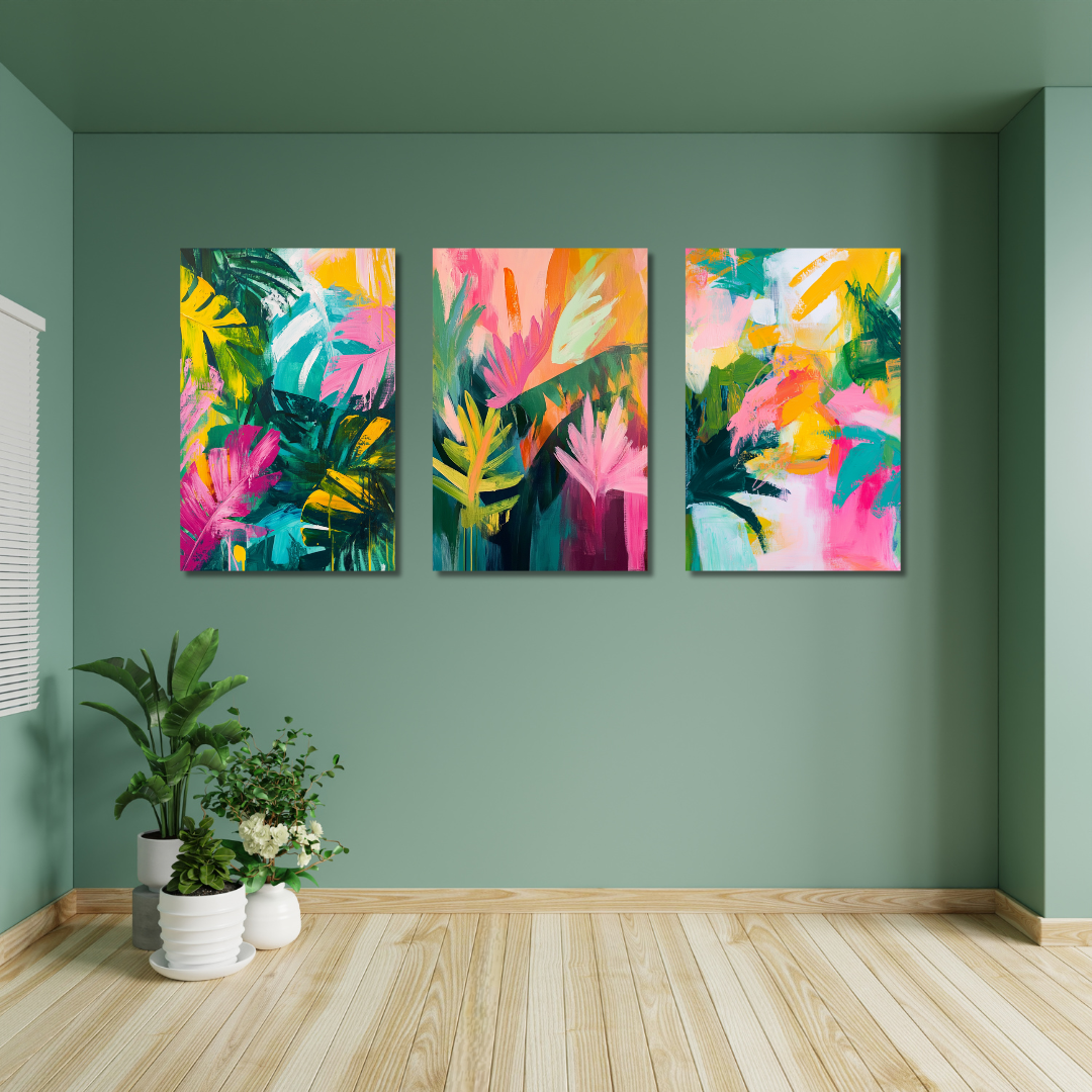 Tropical Pop Canvas Painting