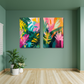 Tropical Pop Canvas Painting