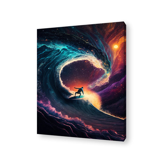 Water Galaxy Canvas Painting