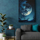 Blue Earth Canvas Painting