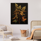 Leaf Golden Canvas Painting