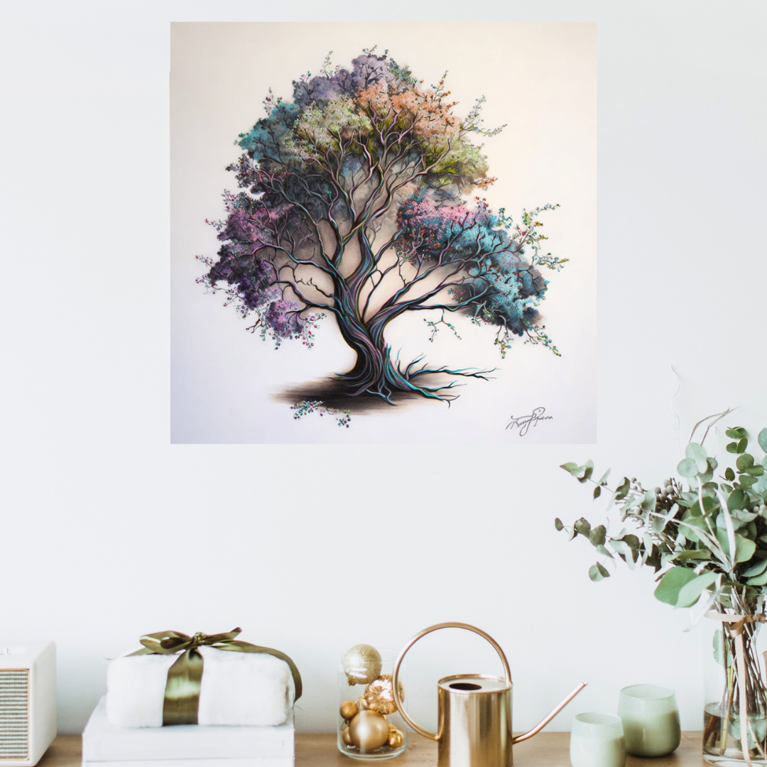 Mulberry Tree Canvas Painting